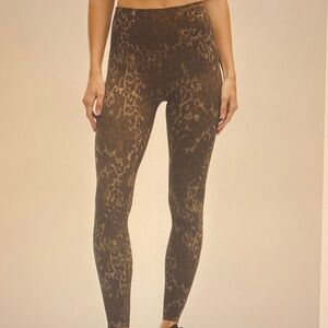 Lululemon Align High Rise Pant 28” in brown leopard